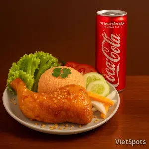 カリカリチキン(4分の1)チャーハン＋コーラコンボ