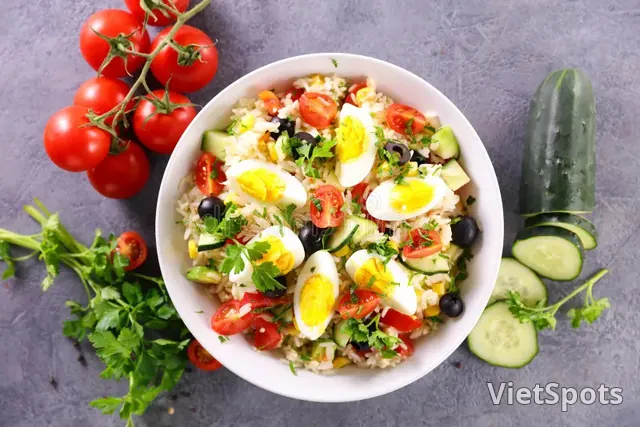 Salad trứng