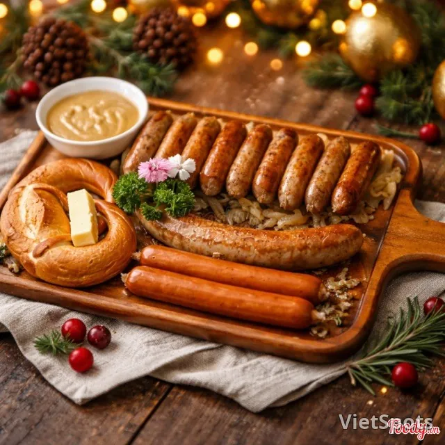 Combo xúc xích Đức – Ann Home Sausage Platter