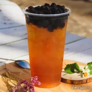 桃子黑珍珠茶 大杯