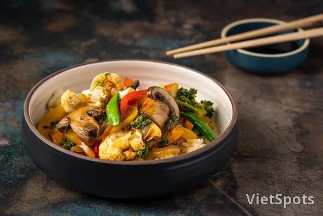 Ốc xào (Tảo chile)