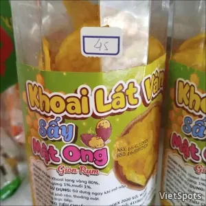 Khoai lát vàng sấy mật ong
