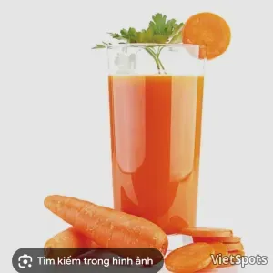 nước ép cà rốt
