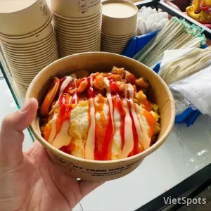 Mì trộn sate