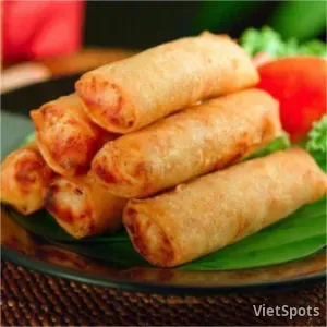 Ram Bắp Quảng Ngãi chiên giòn chấm tương