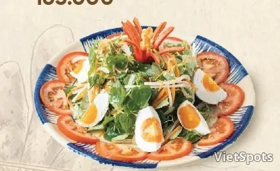 Gỏi Rau Càng Cua & Trứng Vịt Muối