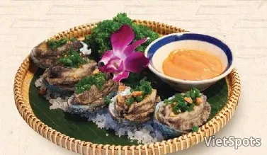 Bào Ngư Nướng Mỡ Hành