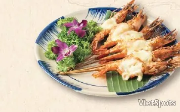 Tôm Sú Nướng Phô Mai