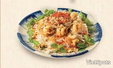 Phở Sắn Quế Sơn Trộn Tôm Thịt