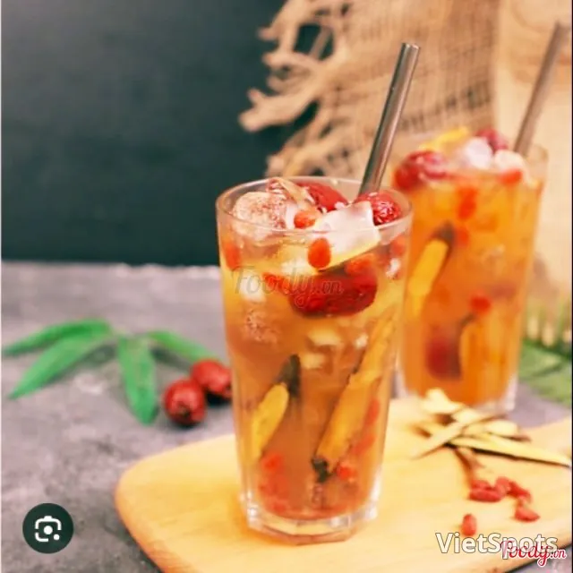 Trà Lipton xí muội cam thảo
