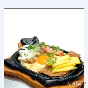 2 trứng , pate , xíu mại , phô mai , xúc xích