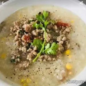 Cháo thịt heo - lớn
