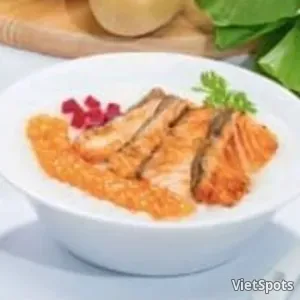 Cháo cá hồi - lớn