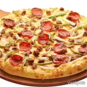 Pizza xúc xích bò (XL 32cm)