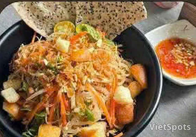 Gỏi Hoa Chuối Rong Sụn