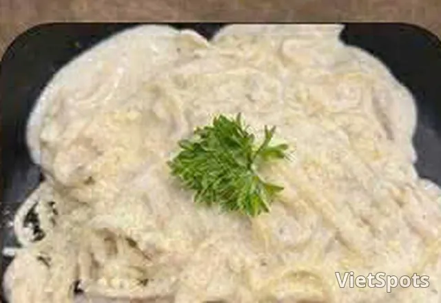 Mì Ý Kem Nấm