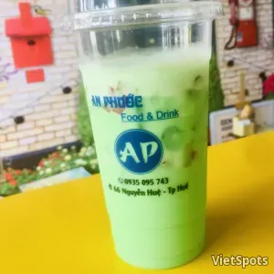 Trà sữa vị dưa lưới
