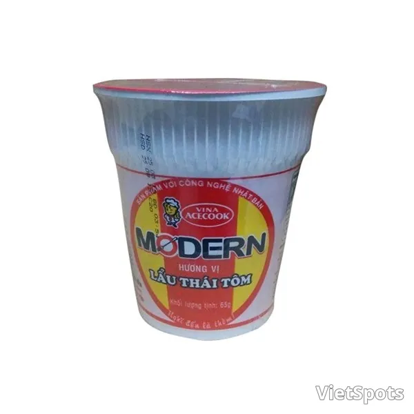 Mì ly Modern vị lẩu Thái tôm 65GR