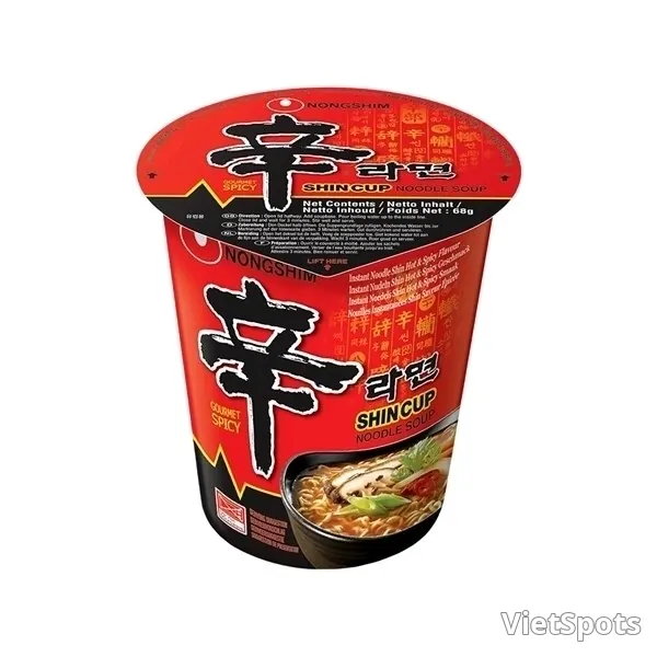 Mì cay Hàn Quốc Nongshim Shin Ramyun ly 68g
