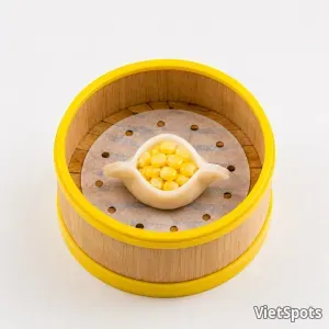 ฮะเก๋ากุ้งข้าวโพดหวาน