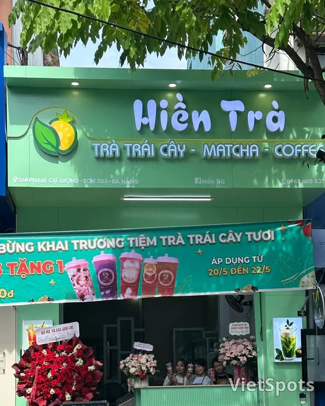 Hien Tea - Fruit Tea - Matcha - Cacao - 268 Pham Cu Luong