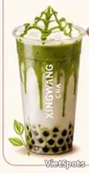 Matcha latte kem sữa