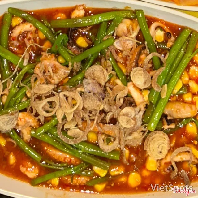 BẠCH TUỘC XÀO CAY