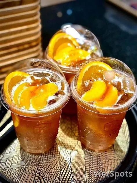 ชาดำพีช