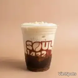 Coffee with salt cream