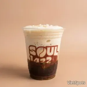 Coffee with cheese cream