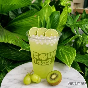 Fruit green grape& kiwi