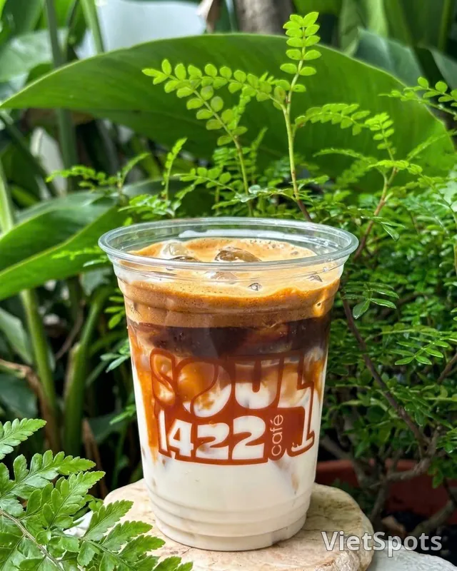 Coffee with salt Latte Caramel