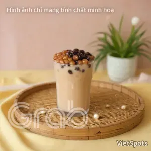 Trà sữa vải full thạch