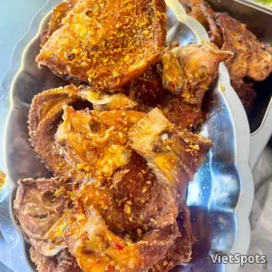 Cá Diêu Hồng Chiên Mắm Tỏi