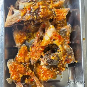 Cá Chim Chiên Mắm Tỏi