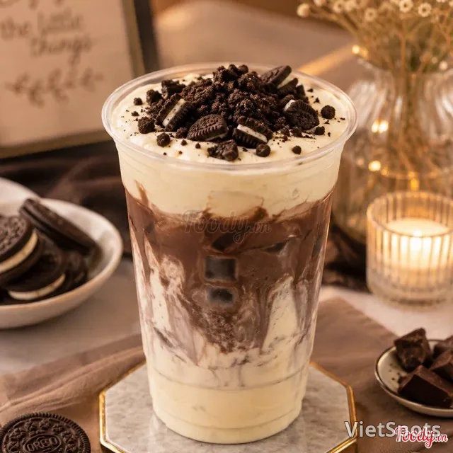 Cacao oreo kem phô mai (700ml)
