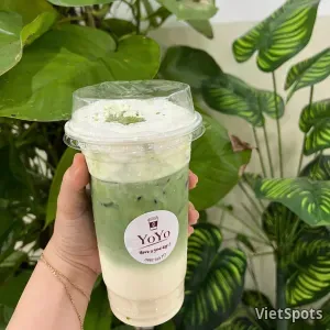 Matcha Latte with Salted Cream