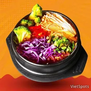 辛い野菜麺
