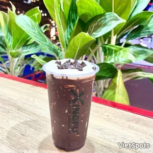 塩クリームチョコレートミルクティー