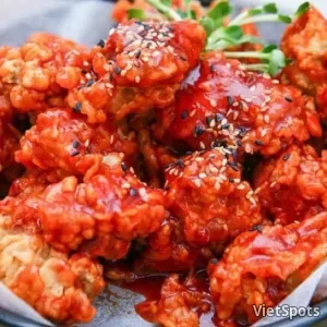 Куриные шарики в остром соусе