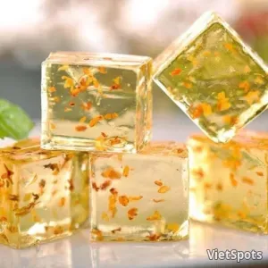 椰子水桂花冻