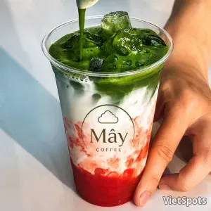 Маття клубничный латте