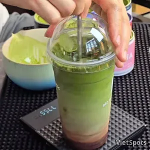 Матча латте шоколад