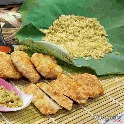 Green Rice Pork Patty