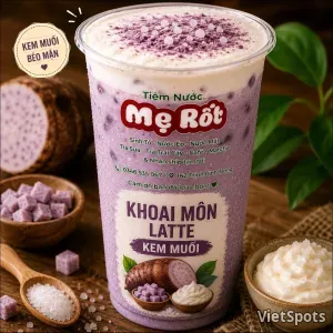 타로 라떼 솔트크림