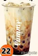 흑당 버블 생우유