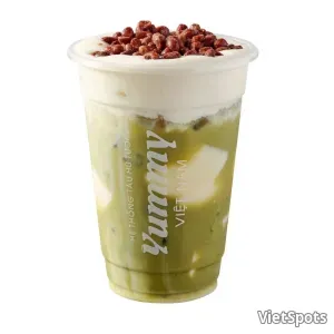 말차 두부 치즈 팥