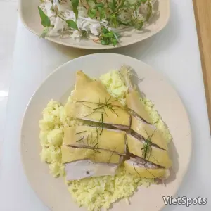 四分之一大鸡腿沙拉
