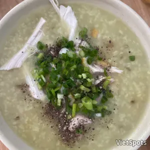 手撕鸡粥