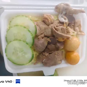 鸡杂与鸡未成熟蛋饭（不加蔬菜）
